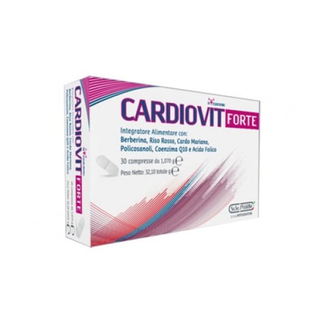Cardiovit Forte Berberina 516 mg + Arroz Rojo – 30 comprimidos