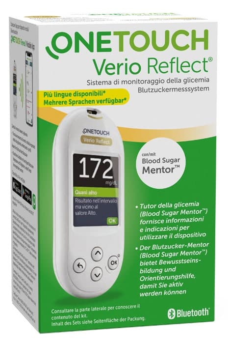 OneTouch Verio Reflect System – Set de medidor de glucosa en sangre