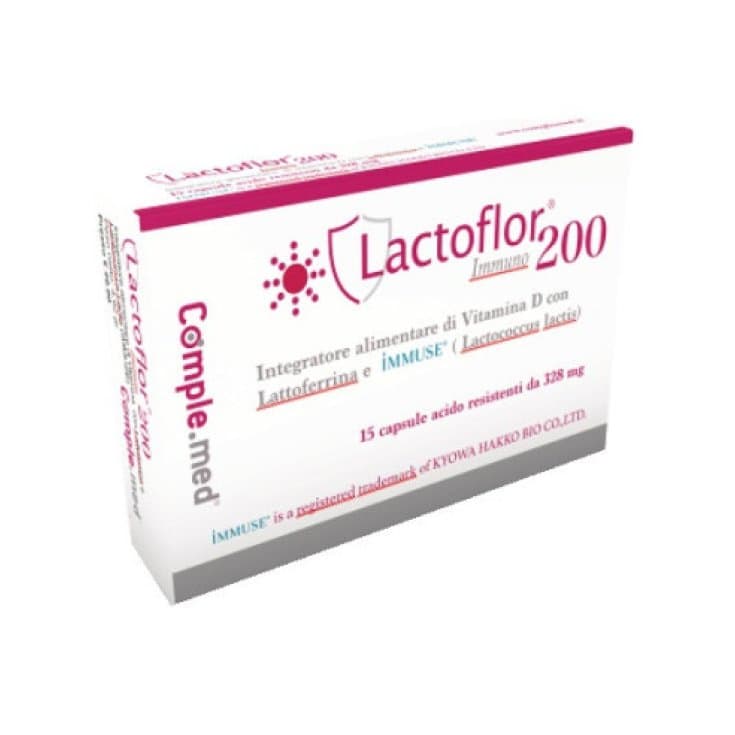 LACTOFLOR Immuno 200 – 15 cápsulas