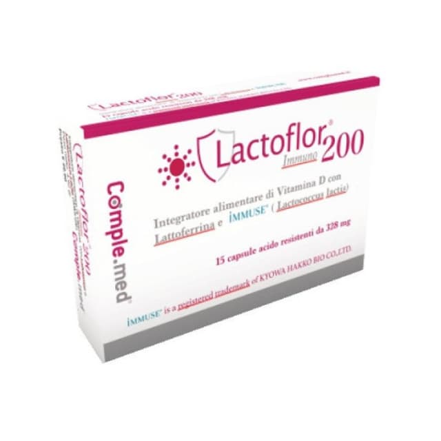 LACTOFLOR Immuno 200 – 15 cápsulas
