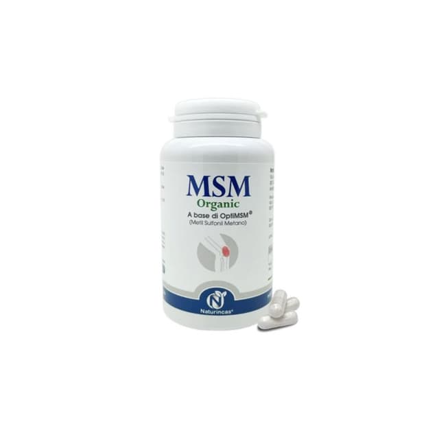 MSM Organic Naturincas – 120 cápsulas