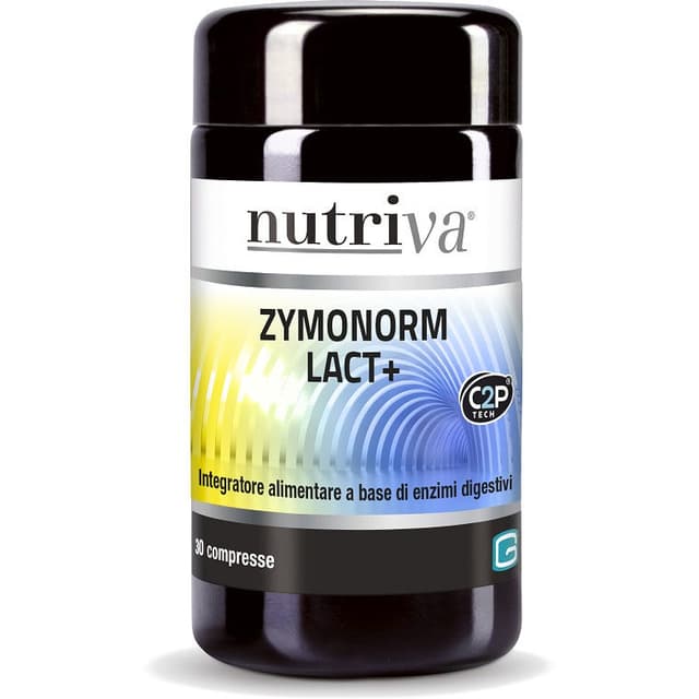 Nutriva Zymonorm Lact+ – 30 comprimidos con lactasa y enzimas digestivas