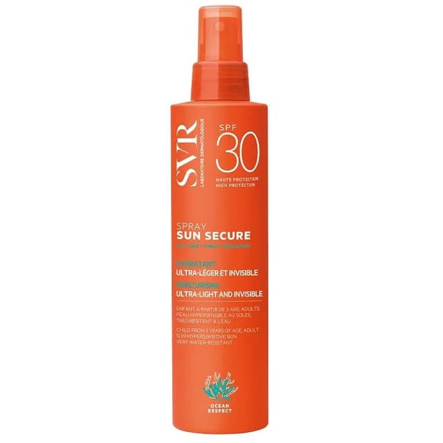 SVR Sun Secure Spray SPF 30 – Spray solar de 200 ml