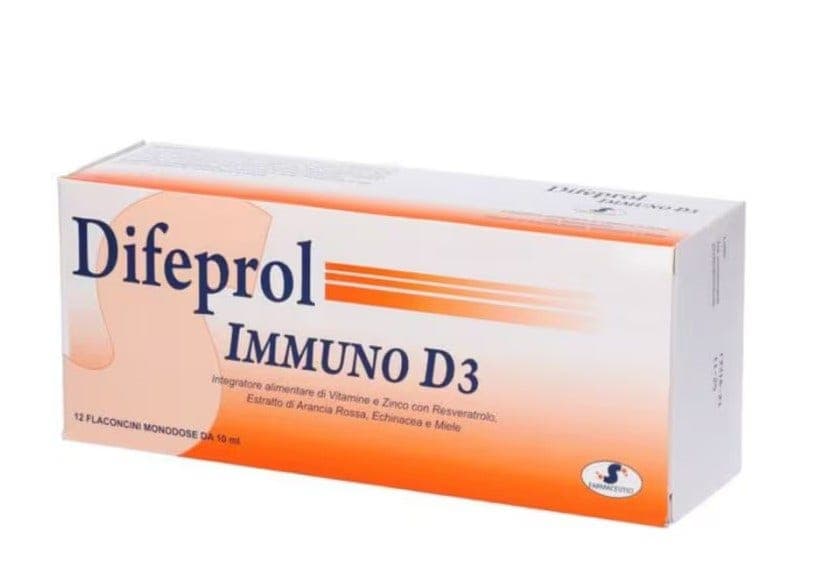 Equinácea 150 mg + Zinc – 15 ampollas | Difeprol Immuno D3