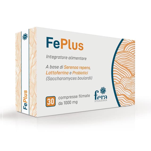 Palma enana + Saccharomyces boulardii – 30 comprimidos | Feplus