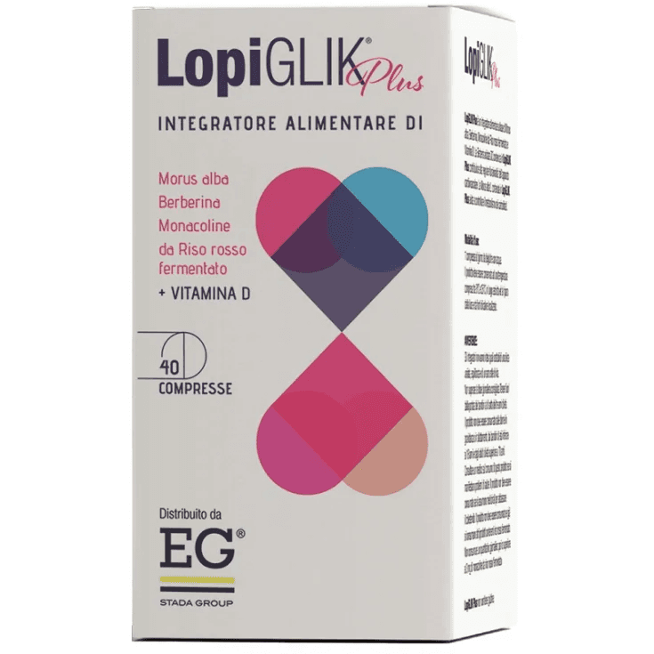Berberina 625 mg + Arroz Rojo – 40 comprimidos | Lopiglik Plus