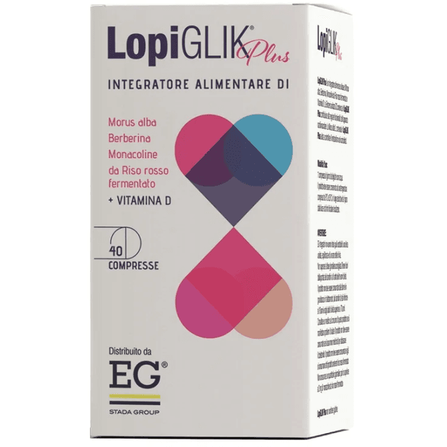 Berberina 625 mg + Arroz Rojo – 40 comprimidos | Lopiglik Plus