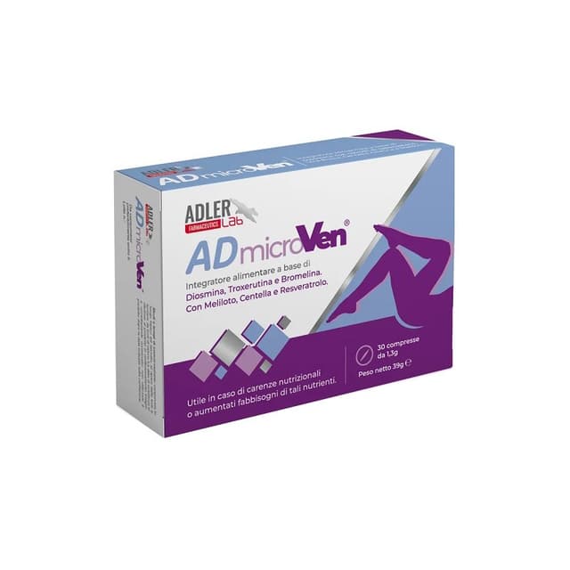 Diosmina 1.000 mg + Bromelina – 30 comprimidos | Admicroven