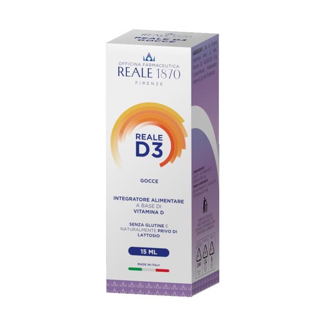 Vitamina D3 – 15 ml | Reale D3 Gotas