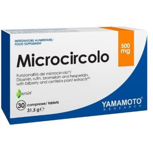 Yamamoto Research Microcircolo NF – Diosmina + Rutina para piernas