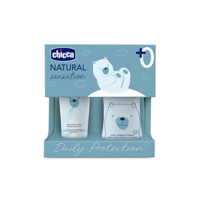 Chicco Set Baño, Champú y Pasta Dental Suave