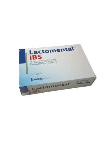 Lactomental IBS – Probióticos con bacterias lácticas – 20 cápsulas