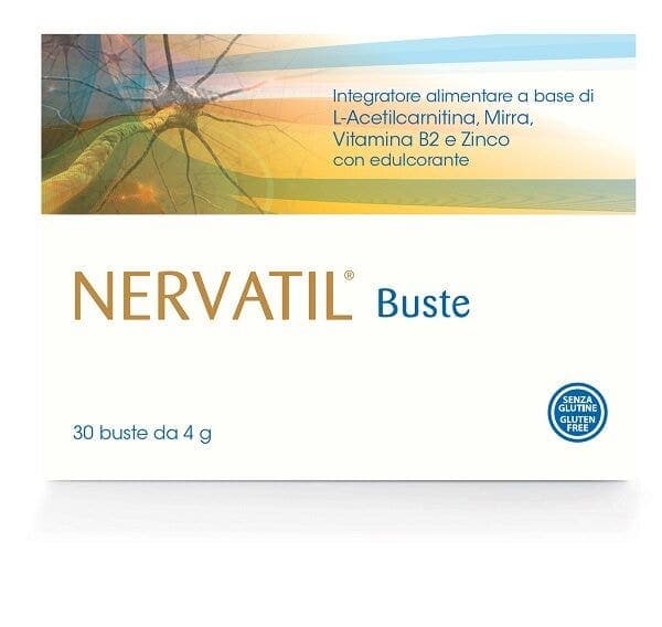 Nervatil – Acetil-L-Carnitina + Zinc – 30 sobres