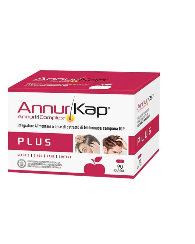 Annurkap Plus – 90 cápsulas con extracto de manzana Annurca
