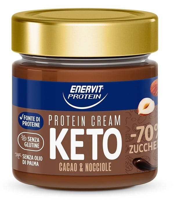 Enervit Pro Keto Crema de Chocolate – 180 g crema untable proteica