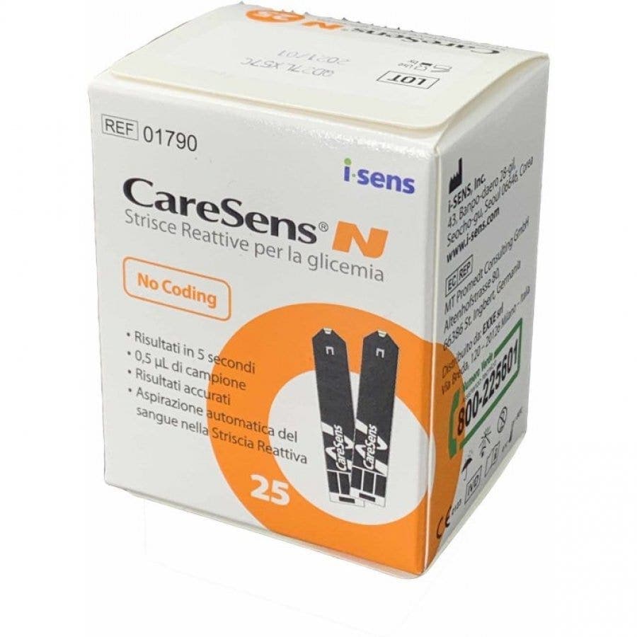 Caresens N Glicemia – 25 tiras reactivas