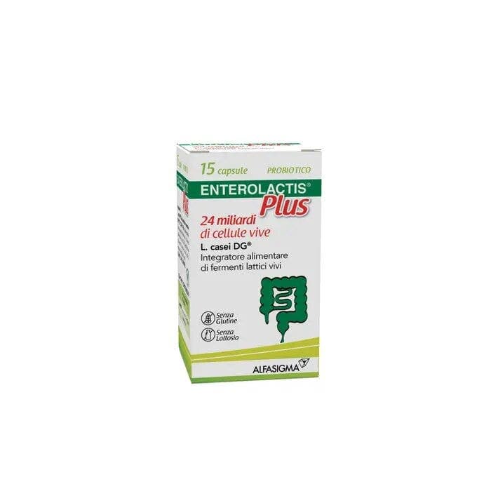 Probióticos Enterolactis Plus – 15 cápsulas
