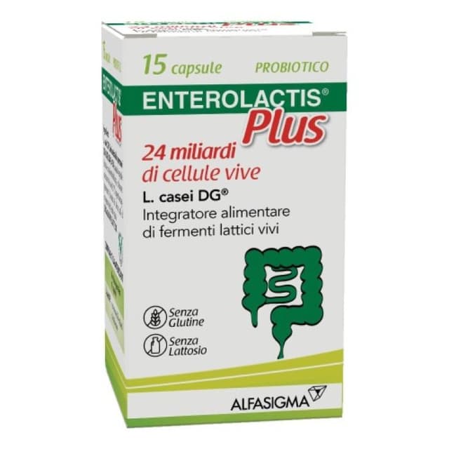 Probióticos Enterolactis Plus – 15 cápsulas
