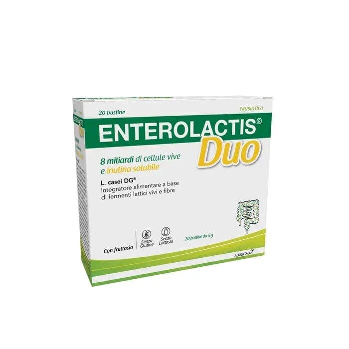 Probióticos con bacterias lácticas – 20 sobres | Enterolactis Duo