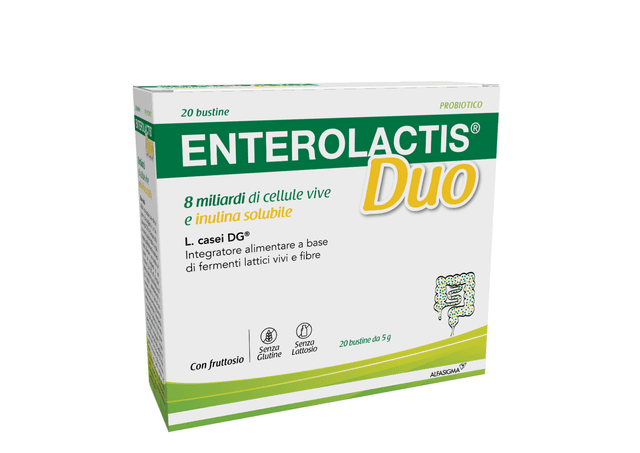Probióticos con bacterias lácticas – 20 sobres | Enterolactis Duo