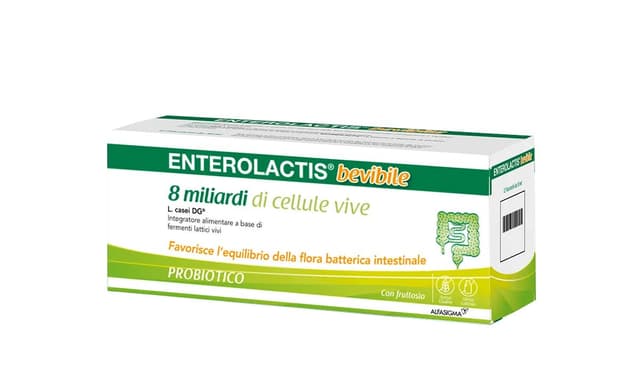 Probióticos con bacterias lácticas – 6 viales | Enterolactis Bevibile