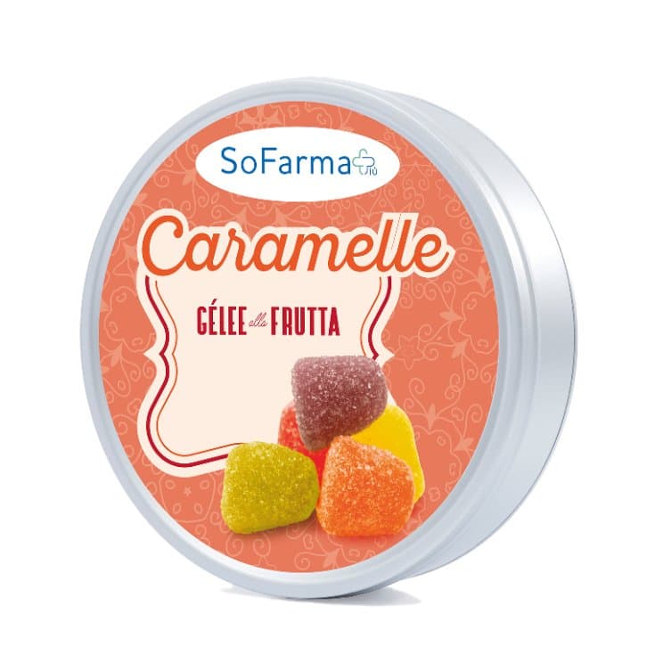 Caramelos de Gelatina Frutta sin azúcar y sin gluten – 40 g