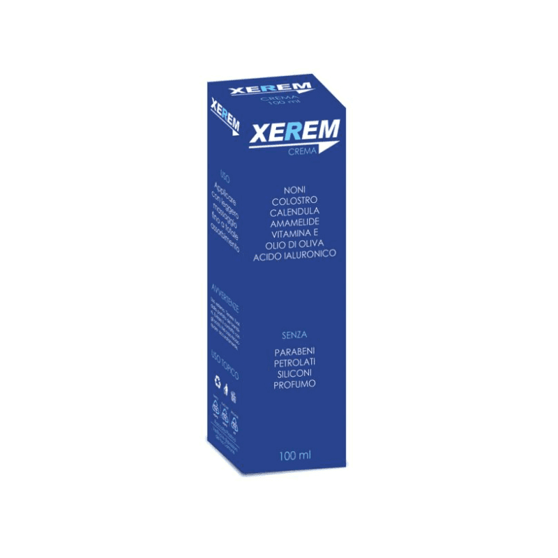 Xerem Crema – 100 ml Crema hidratante para piel muy seca