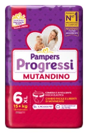 Pampers Progressi Pants Talla XL – 15 unidades