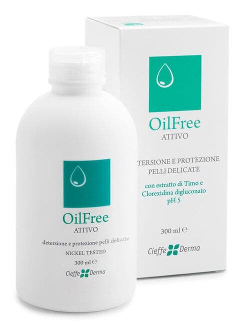 Oilfree Attivo – Gel limpiador – 300 ml