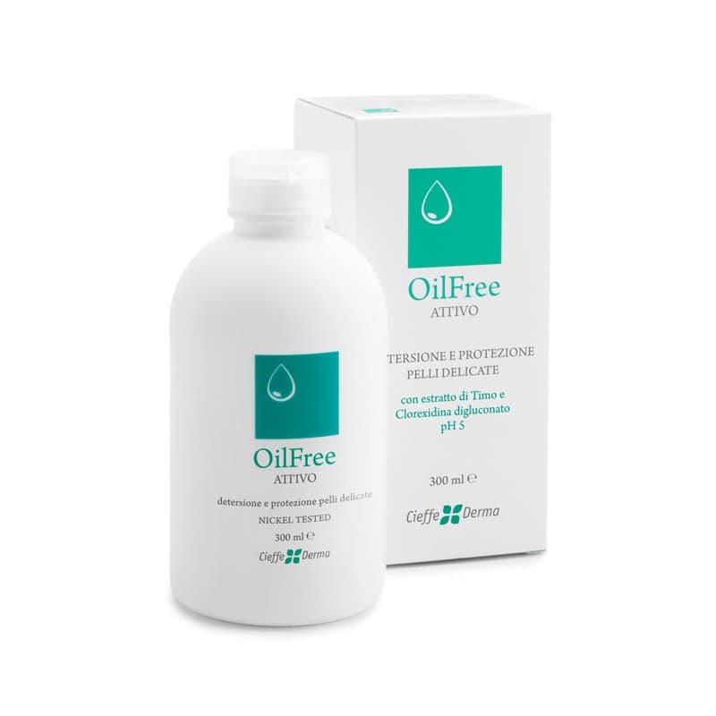 Oilfree Attivo – Gel limpiador – 300 ml