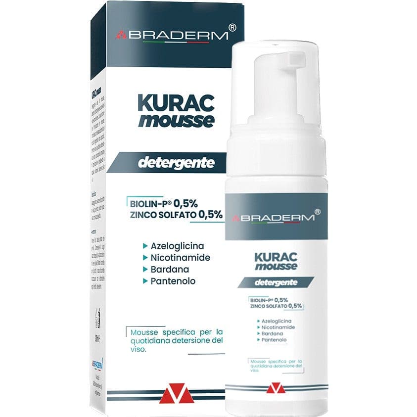 Kurac Espuma limpiadora facial – 100 ml para piel con imperfecciones