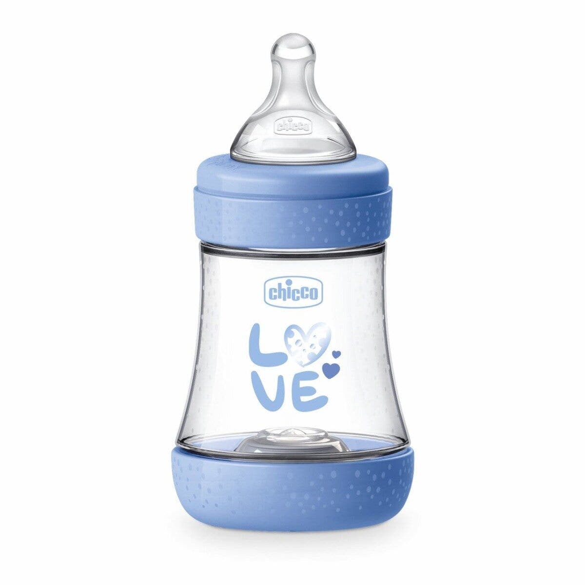 Chicco Biberón Slow Silicona P5 150 ml Boy