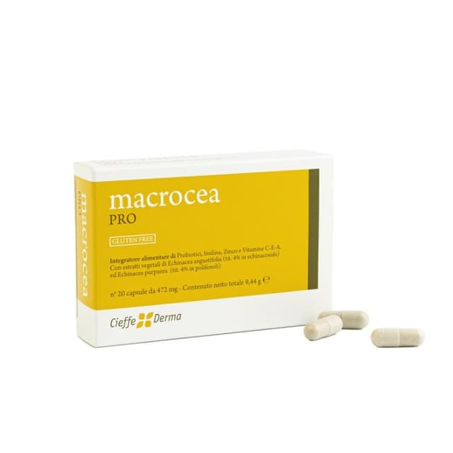 Macrocea Pro Inulina 125 mg + Multivitaminas – 20 cápsulas