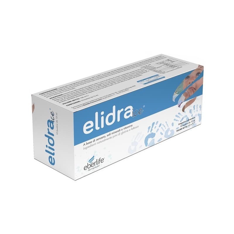 Elidra Ice Gel Refrescante – 10 sobres de 15 ml