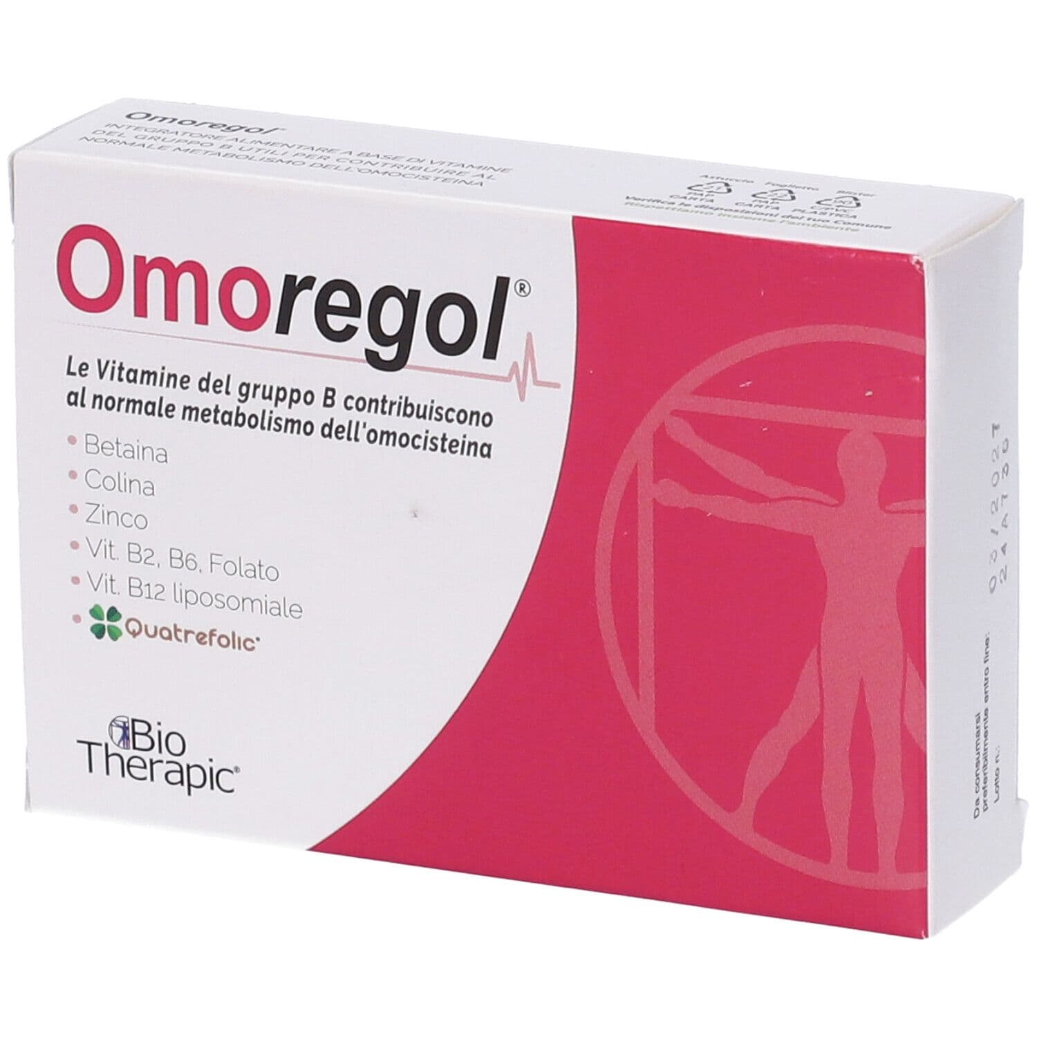 Colina 200 mg + Zinc – 30 comprimidos | Omoregol