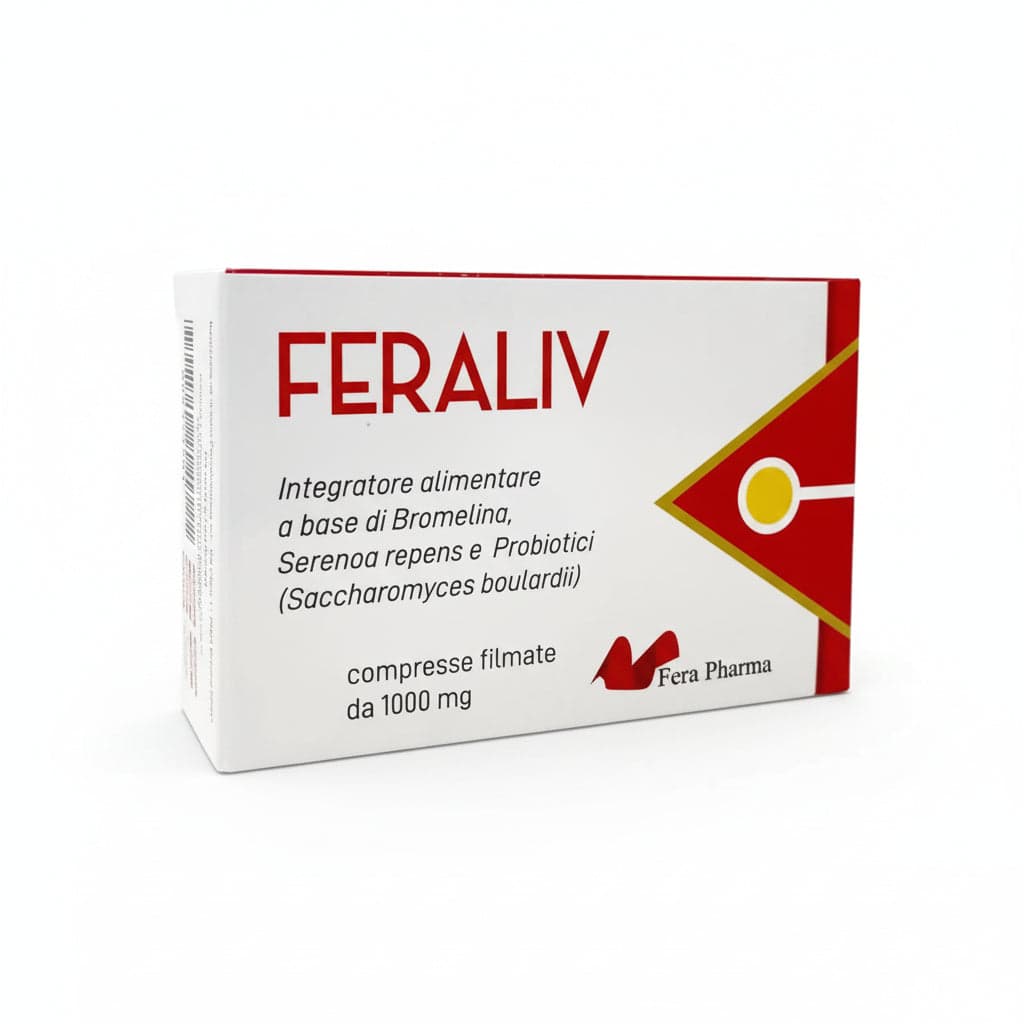 Hierro – 60 comprimidos recubiertos | Feraliv