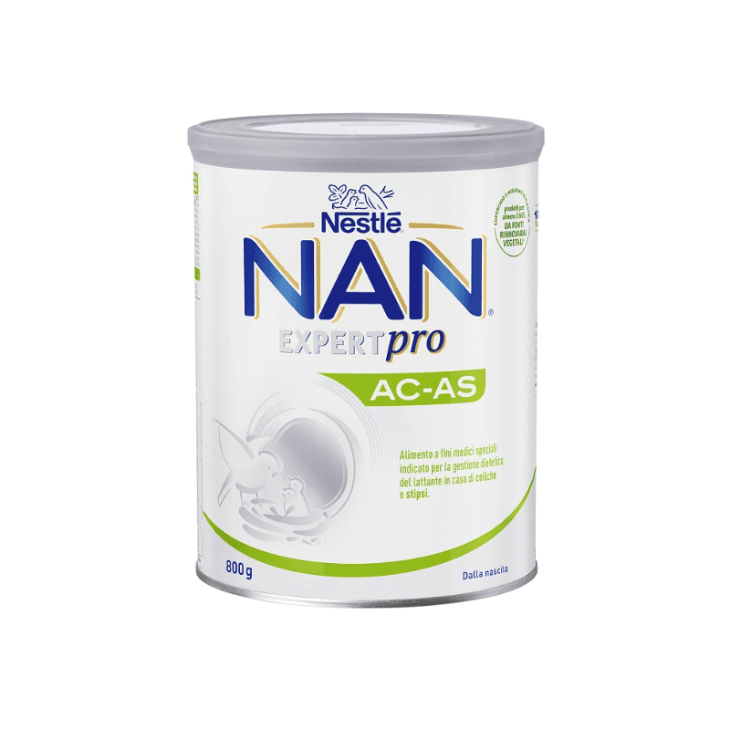 NAN AC-AS Alimento Especial en Polvo para Lactantes – Bote 800 g