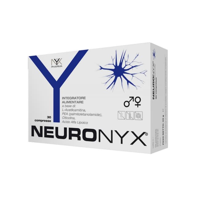 Neuronyx L-Carnitina + Palmitoiletanolamida (PEA) – 30 comprimidos