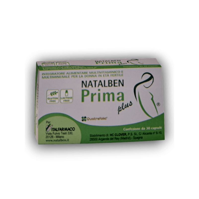 Natalben Prima Plus – 30 cápsulas