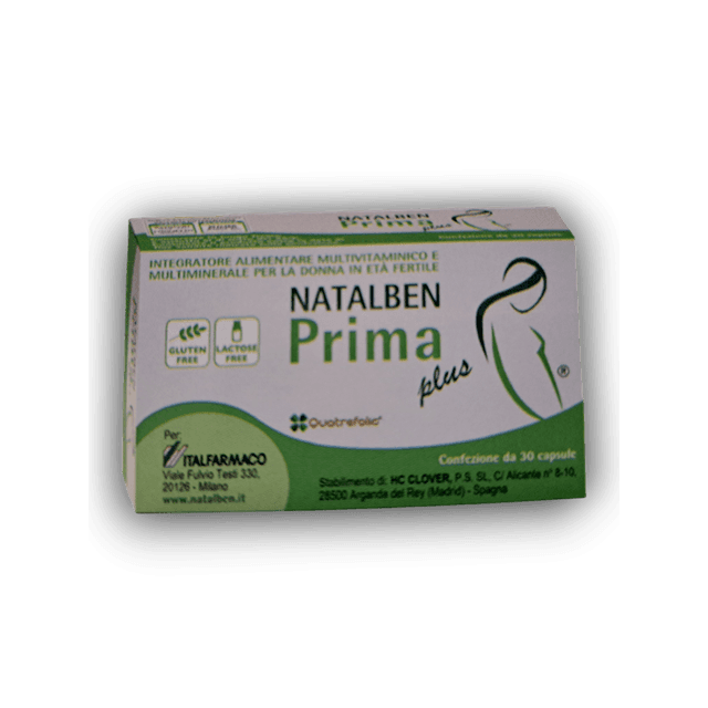 Natalben Prima Plus – 30 cápsulas