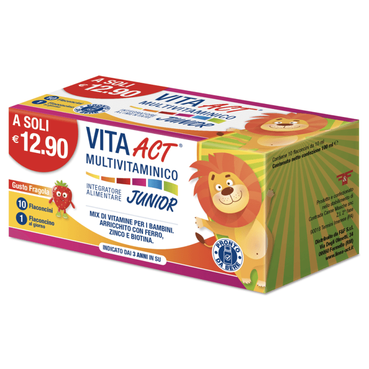 Vita Act Multivitamínico – 10 ampollas