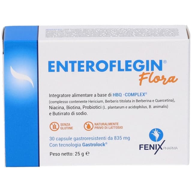 Enteroflegin Flora – 30 cápsulas