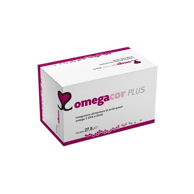 Omega-3 EPA + Omega-3 DHA – 20 sobres | OmegaCor Plus