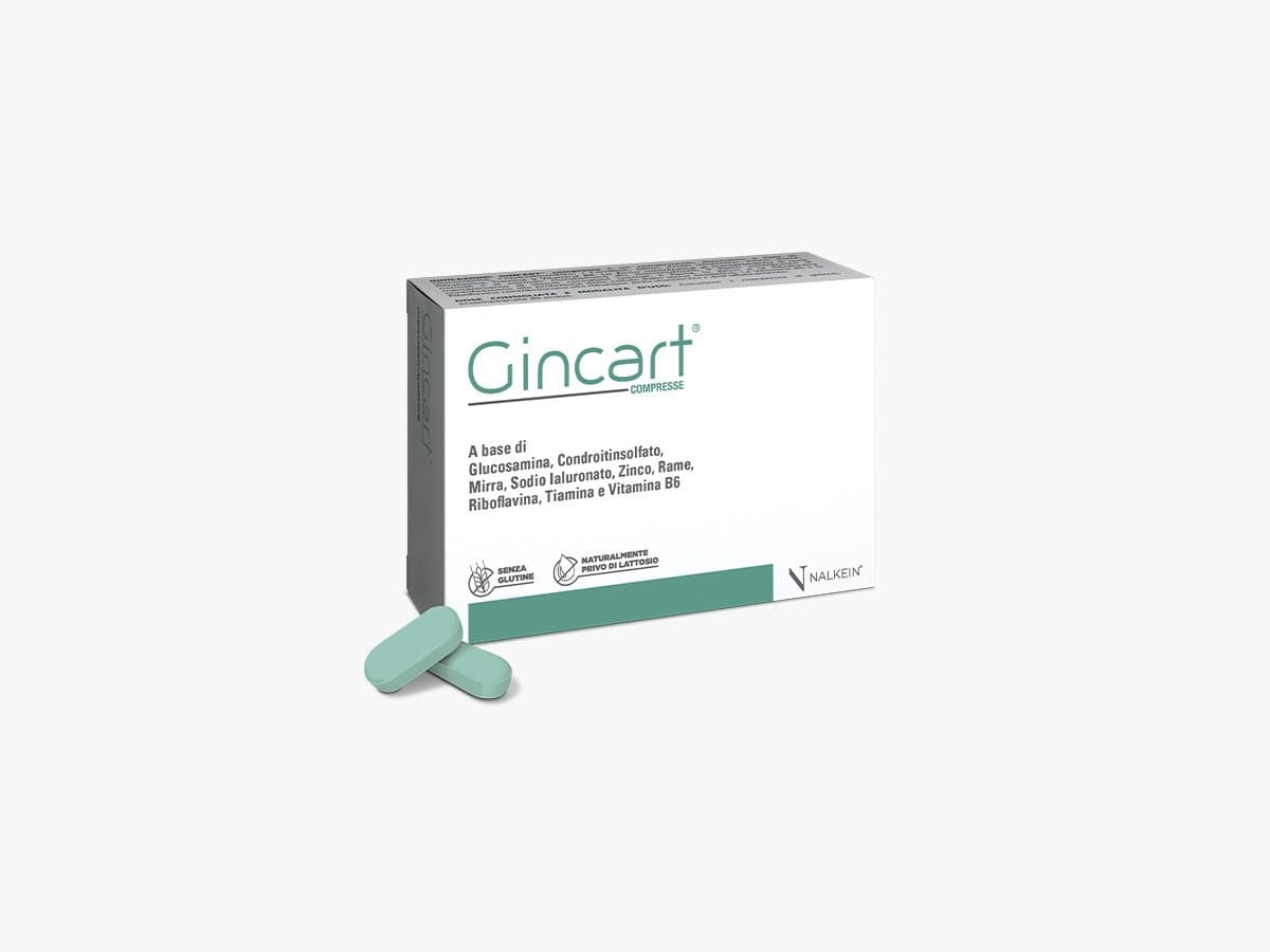Glucosamina + Condroitina | Gincart – 30 comprimidos