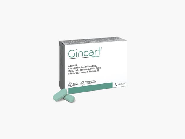Glucosamina + Condroitina | Gincart – 30 comprimidos
