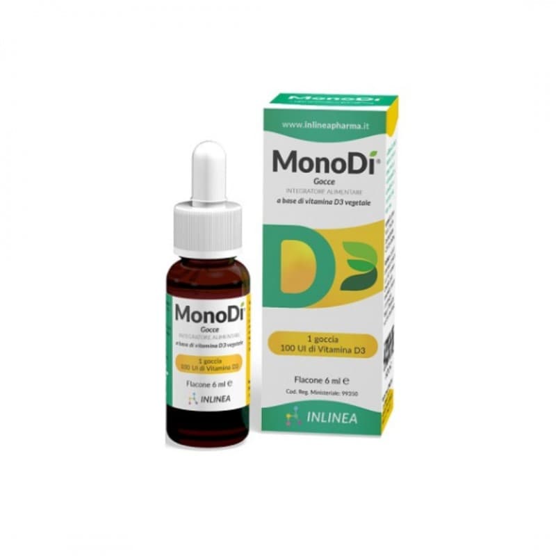 Vitamina D 400 UI – 6 ml gotas | Monodi' Gocce
