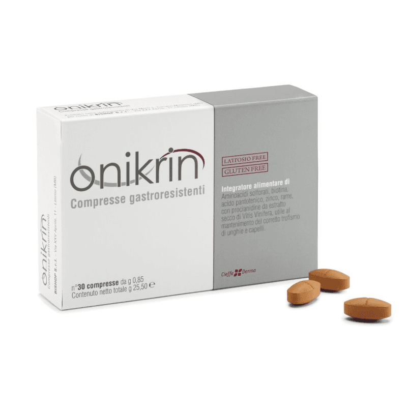 L-Metionina + L-Cistina + Biotina – 90 comprimidos | Onikrin
