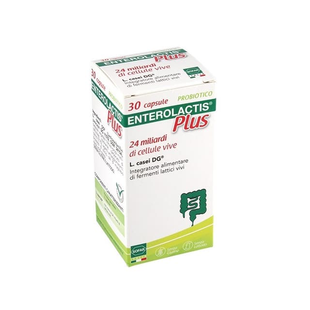 Probióticos Enterolactis Plus GMM – 30 cápsulas