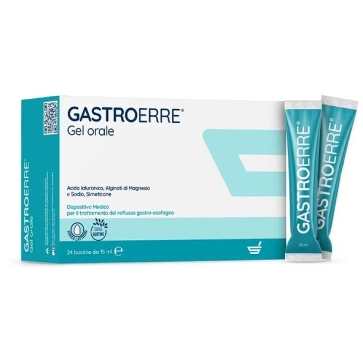 Gastroerre – 24 sobres de complemento alimenticio para el estómago