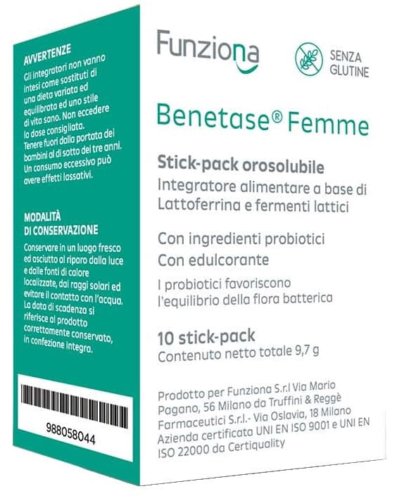 Benetase Femme – 10 sobres
